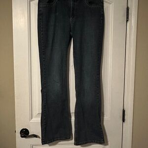 Lee Dark Blue Flare Women's Jeans